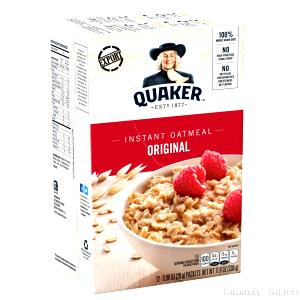 1 packet (28 g) Instant Oatmeal - Regular