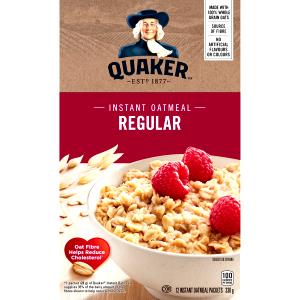 1 packet (28 g) Regular Instant Oatmeal