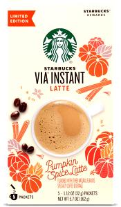 1 packet (32 g) VIA Latte - Pumpkin Spice Latte