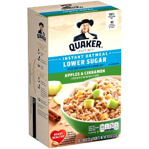 1 packet (35 g) Instant Oatmeal - Apple & Cinnamon