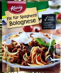 1 packet (41 g) Spaghetti Bolognese