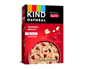 1 packet (43 g) Oatmeal Cranberry Almond