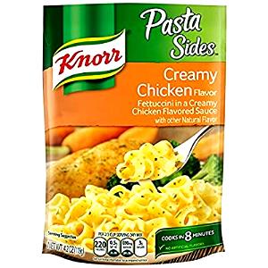 1 packet (57 g) Creamy Chicken Pasta