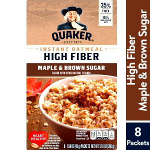 1 packet (60 g) Instant Oatmeal Protein - Maple Brown Sugar