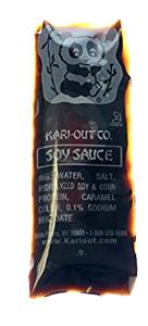 1 packet (7 g) Soy Sauce