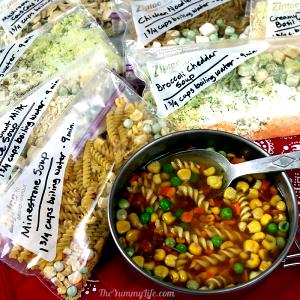 1 Packet Chicken Vegetable Soup Mix, Dry