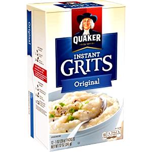 1 Packet, Dry, Yields Instant Flavored Grits (Fat Not Added in Cooking)