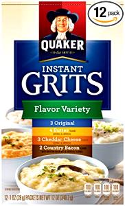 1 Packet, Dry, Yields Instant Flavored Grits