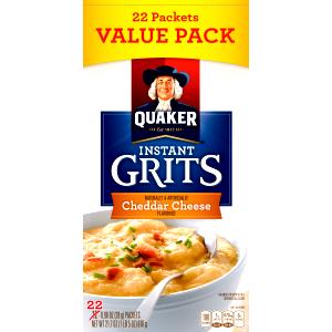 1 Packet, Dry, Yields Instant Grits with Cheese (Fat Not Added in Cooking)