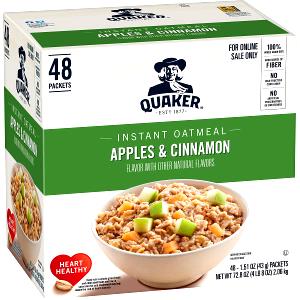 1 packet Instant Oatmeal - Apple Spice