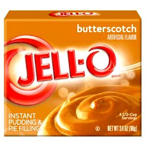 1 packet Instant Pudding - Classic Butterscotch