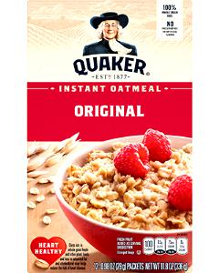 1 Packet Oatmeal, Fortified, Instant, Dry