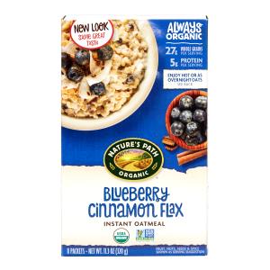 1 Packet Optimum Cinnamon Blueberry Flaxseed Oatmeal