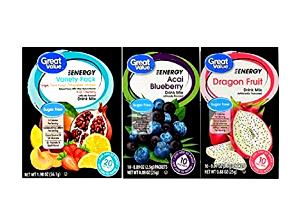 1 packet Sugar Free Energy Drink Mix - Berry