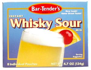 1 Packet Whiskey Sour Mixer, Powder