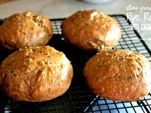 1 Pan, Dinner, Or Small (2" Square, 2" High) Rye Roll