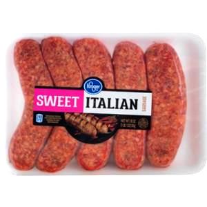 1 pan fried link (78 g) Sweet Italian Sausage