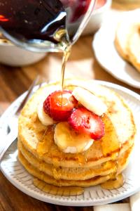 1 Pancake (4" Dia) Whole Wheat Pancakes