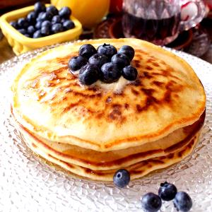 1 Pancake (5-1/2" Dia) Pancakes with Fruit