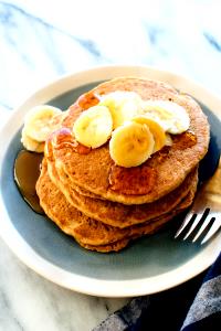 1 Pancake (9-1/2" Dia) Whole Wheat Pancakes