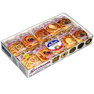 1 pastry (100 g) Svenhards Viking Size Butter Horns