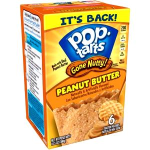 1 pastry (50 g) Pop-Tarts Gone Nutty - Peanut Butter