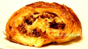 1 Pastry (8" Dia) Danish Pastry with Nuts