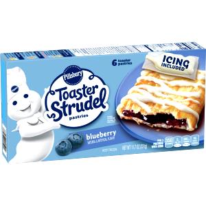 1 pastry with icing (54 g) Toaster Strudel - Blueberry