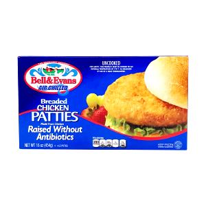 1 patty (112 g) Breaded Chicken Patties