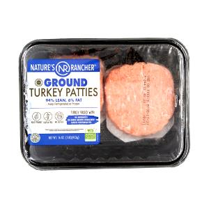 1 patty (113 g) All Natural Ground Turkey Patties