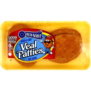 1 patty (113 g) Breaded Veal Patties