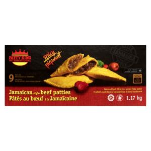 1 patty (142 g) Jamaican Style Spicy Beef Patties