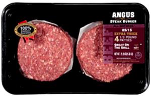 1 patty (151 g) Ground Beef Sirloin Steakburger