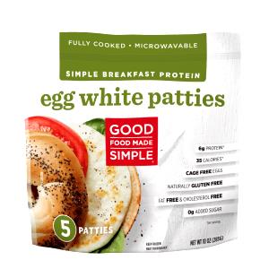 1 patty (2 oz) Egg White Patties