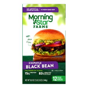 1 patty (2.5 oz) Black Bean Chipotle Burger