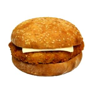 1 Patty (2.6 Oz) Breaded Chicken Patty with Cheese