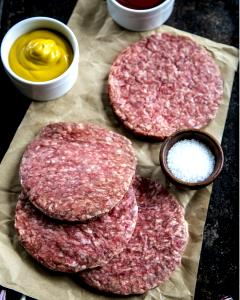 1 patty (4 oz) Hamburger Patty