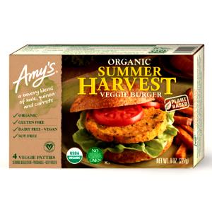 1 patty (57 g) Organic Summer Harvest Veggie Burger