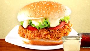 1 patty (80 g) Southern Fried Chicken Breast Patties