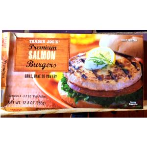 1 patty (91 g) Premium Salmon Burgers