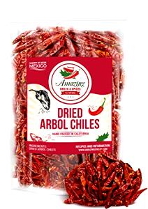 1 Pepper Sun-Dried Hot Chile Peppers