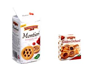 1 Pepperidge Farm Cappucino Butter or Sugar Cookie with Fruit and/or Nuts