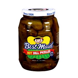 1 pickle (28 g) Hot Dill Pickles