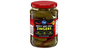 1 pickle (28 g) Zesty Hot Dill Zingers