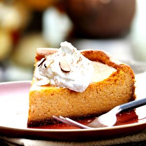 1 pie (113 g) Pumpkin Cheesecake Baked Pie