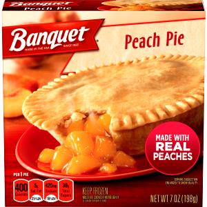 1 pie (198 g) Peach Pie