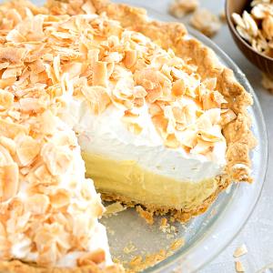 1 pie (4 oz) Coconut Cream Pie