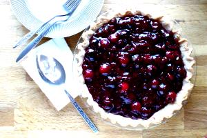 1 Pie (9" Dia) Cherry Pie (One Crust)