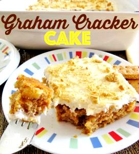 1 Piece (1/10 9" Dia) Graham Cracker Cake