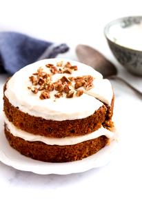 1 Piece (1/12 2-layer, 8" Or 9" Dia) Carrot Cake